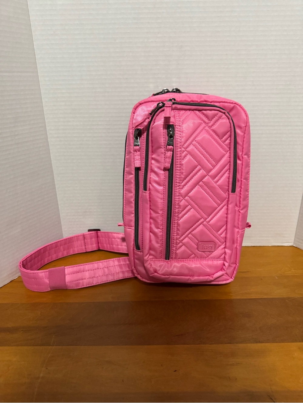 Lug Tailback Sling Bag in Perfectly Pink - Picture 2 of 6